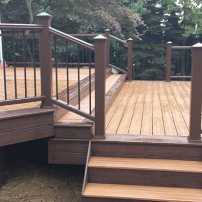 Trex deck