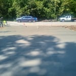 Large Driveway Apron