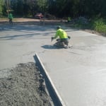 Large Driveway Apron