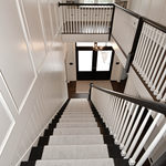 top view of main stair