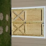 Shed Doors rebuilt