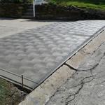 End of driveway