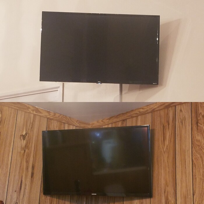 TV Wall Mount Install