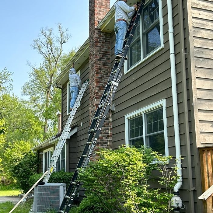 HIGH EXTERIOR WALL