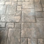 Stamped concrete
