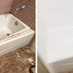Refinished Ceramic Tile and Tub