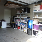 Garage after