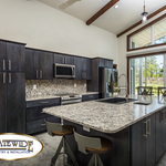 Modern Kitchen in a Country Setting