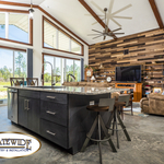 Modern Kitchen in a Country Setting