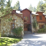 beautiful brick and stone large home