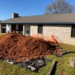 Just a little dirt needed to be moved