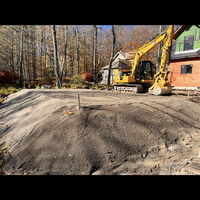 New septic system install
