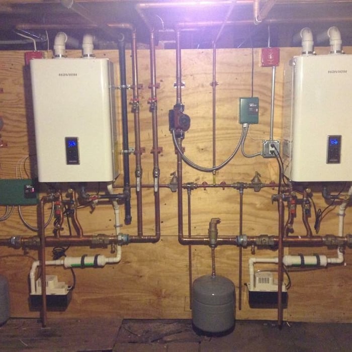 Combine your heat and hot water today : )