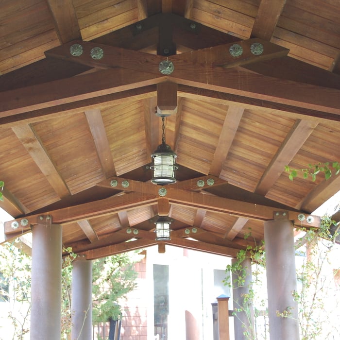 Arcade Scissor Trusses
