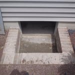 Metal Door Crawlspace Entrace
