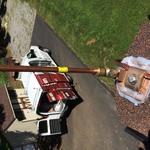 Lightning rod installation
