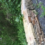 Dry lay wall