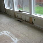 Living room before