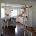 Dining room, looking into kitchen / FINISHED