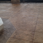 Concrete pool deck