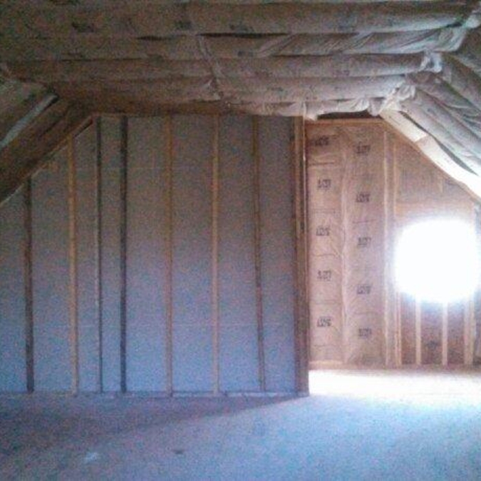 full rebuild of bonus room due to roof ,and water
