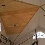 Tongue & groove ceiling