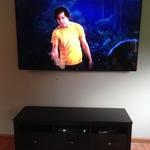 60 Inch TV Mounted