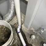 Toilet Drain rough