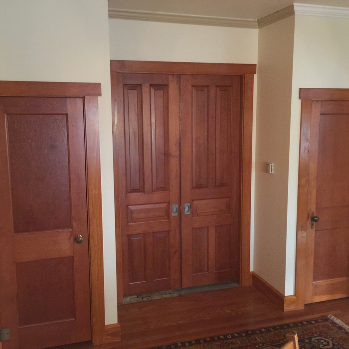 New Closets/Pocket Doors