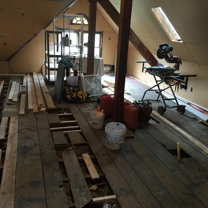 3rd Floor Attic Finish