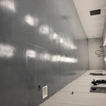 commercial food prep room