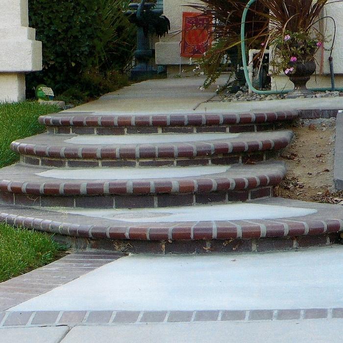 Front walkway and Steps