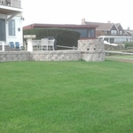 Wall and Patio