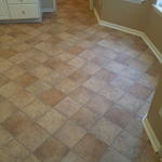 A vinyl kitchen
