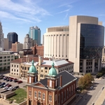 1 Picture I took from a roof I did in Downtown Kc