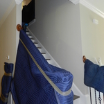 Padded hand rails