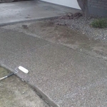 Exposed aggregate