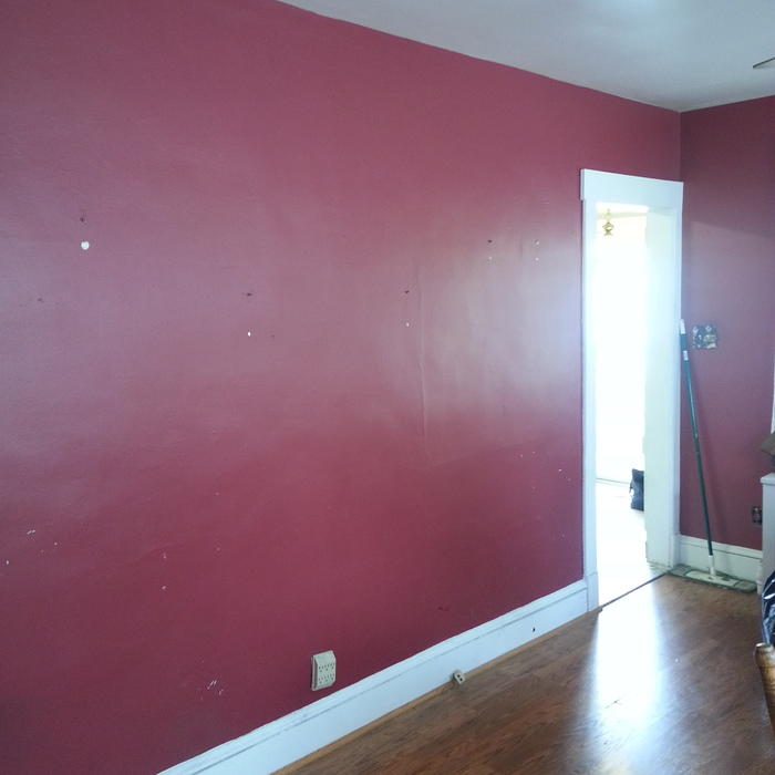 Dining room view, day 1