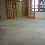 18" porcelain tile, diaganol, 1/8" groutline