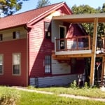 Exterior and new porch
