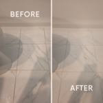 Cleaning tile & grout