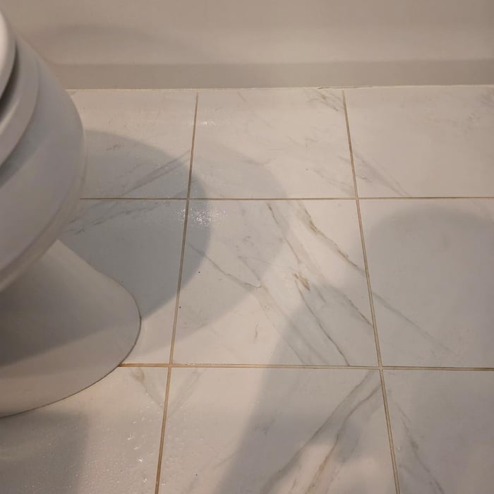 Cleaning tile & grout