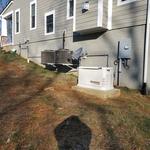 Air Cooled Backup Generator Install