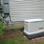 Air Cooled Backup Generator Install