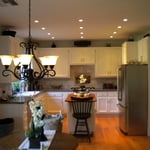 Kitchen 4" Halogen Cans Completed