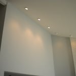Formal Living Room 6" Wall Wash Cans