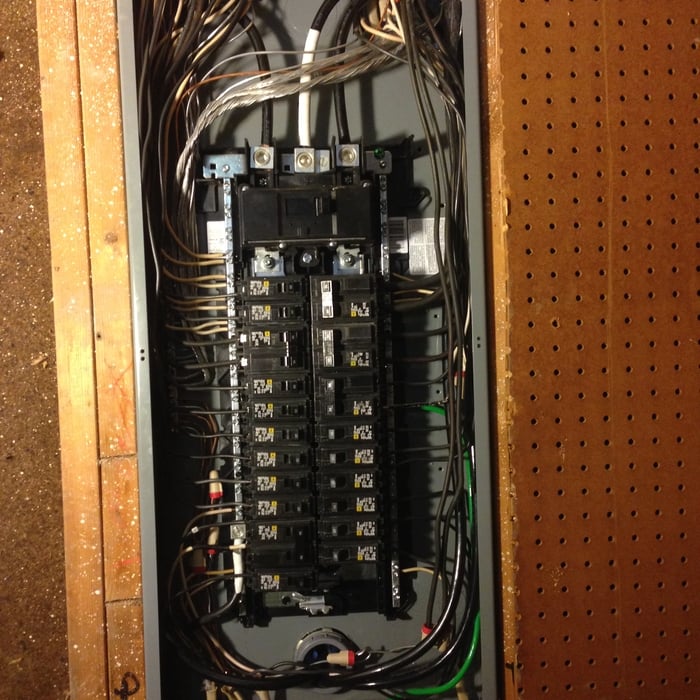 Electrical panel upgrade after