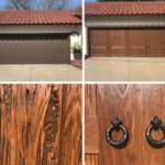 Garage Door Before and After