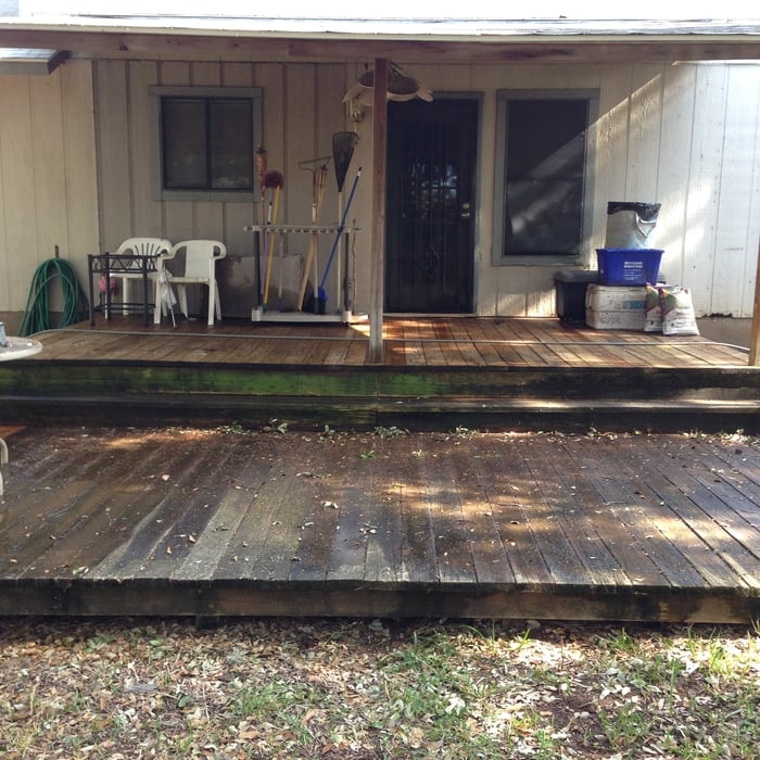 Deck in bad shape