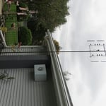 TV Antenna on pole mount